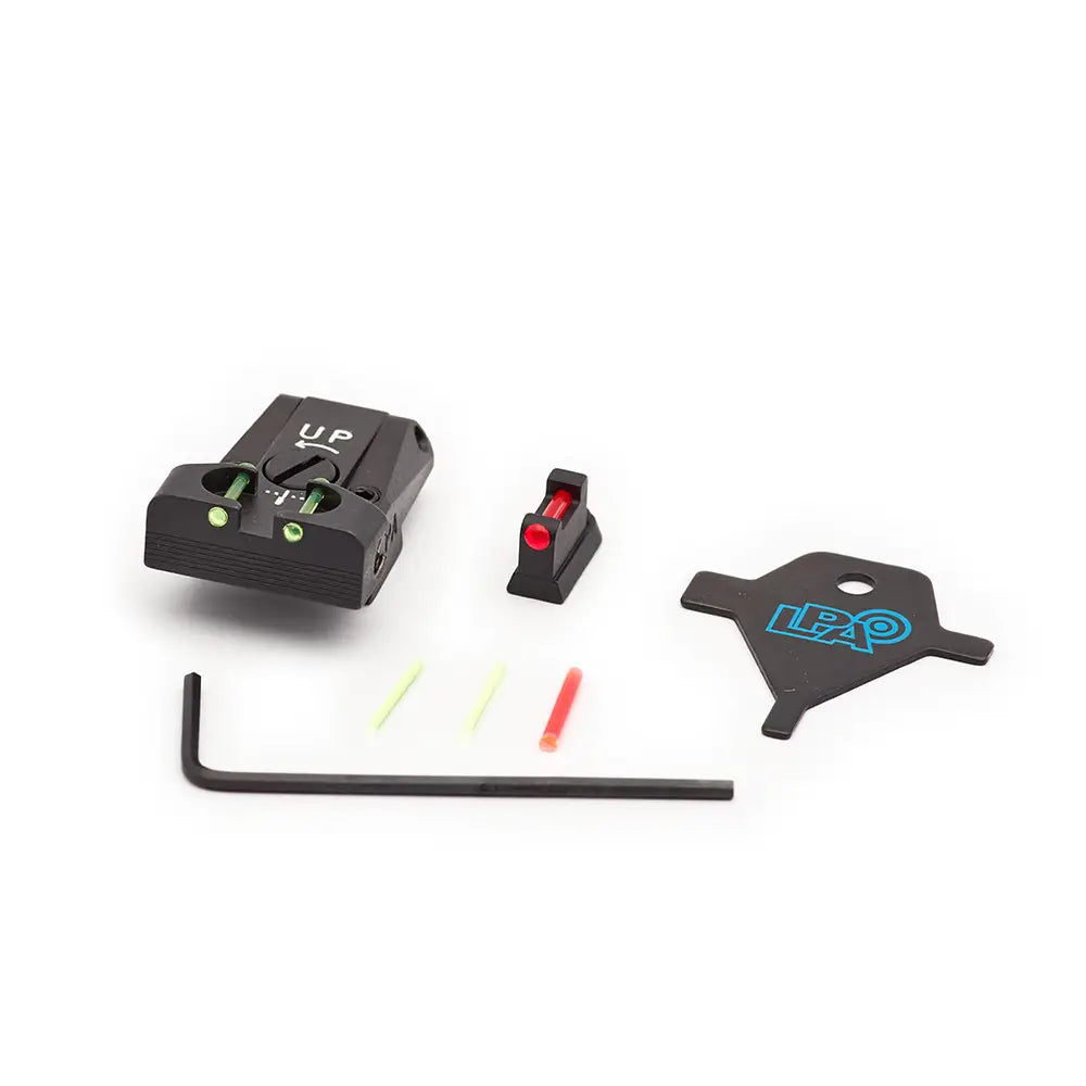 LPA TTF01CZ Sight Set for CZ 75 SP01, 75B, 85 (NOT Shadow) image 0